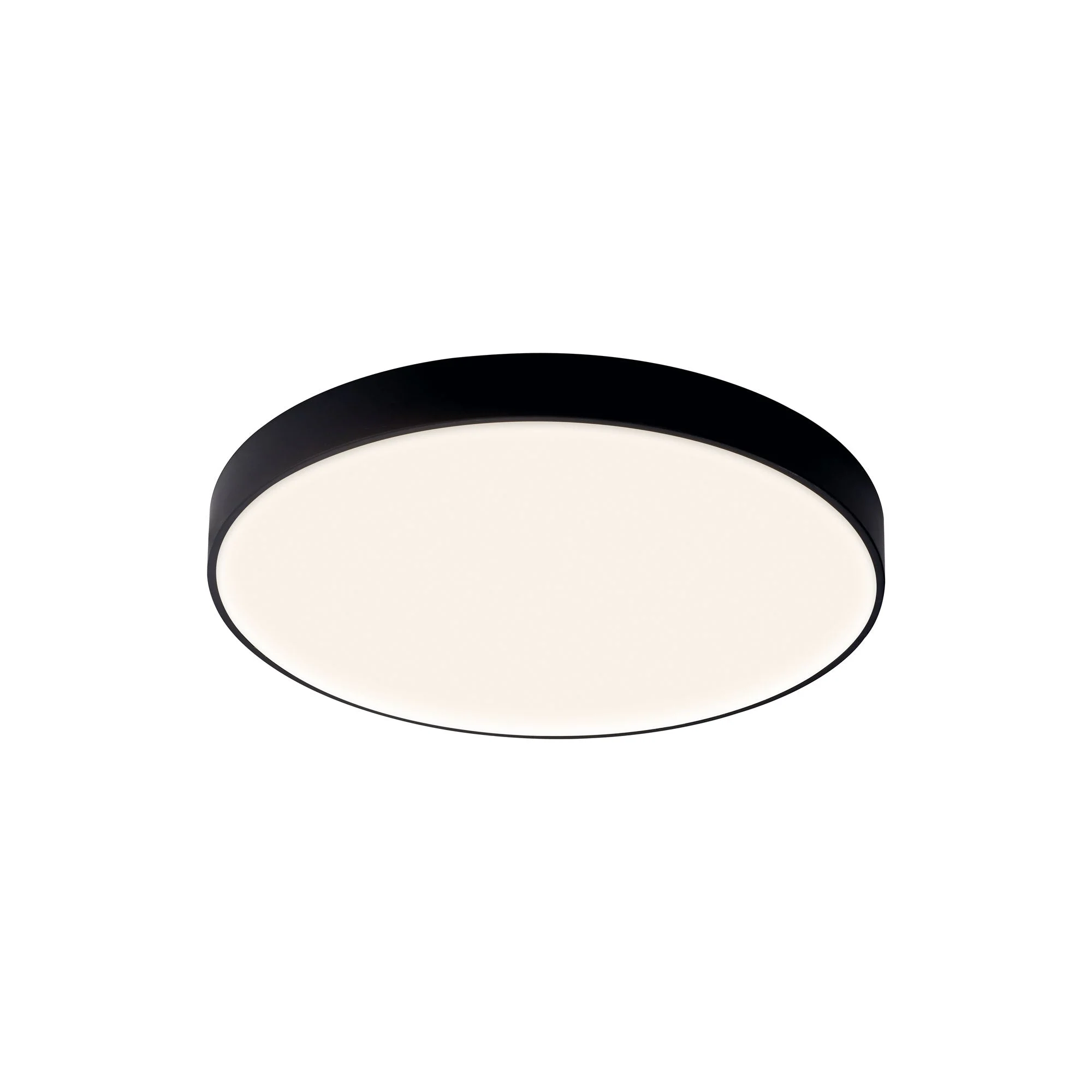 Plafón Mantra Cumbuco ii LED aluminio negro 2700-3300-4000 IP20 Ø50cm 8839