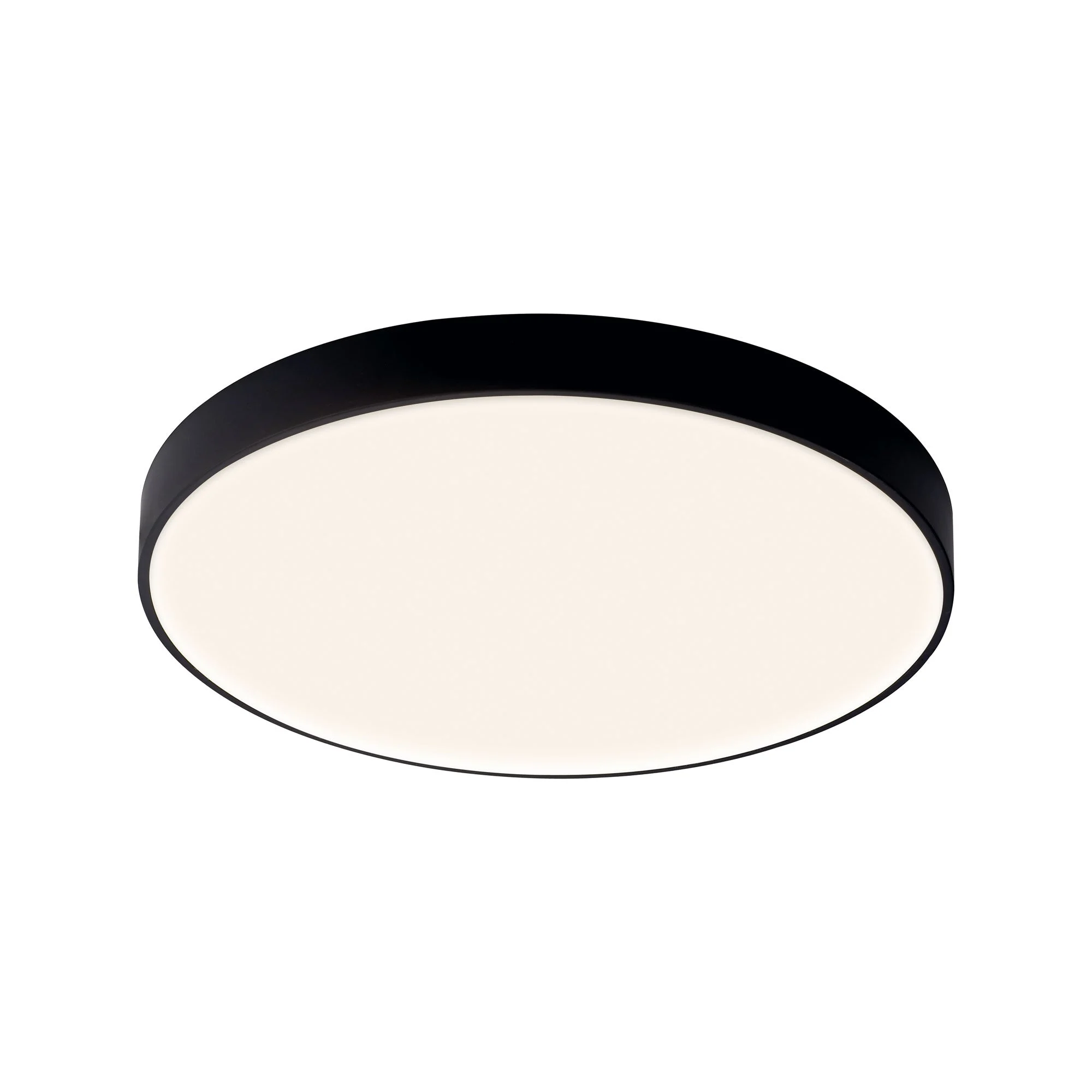 Plafón Mantra Cumbuco ii LED aluminio negro 2700-3300-4000 IP20 Ø65cm 8842