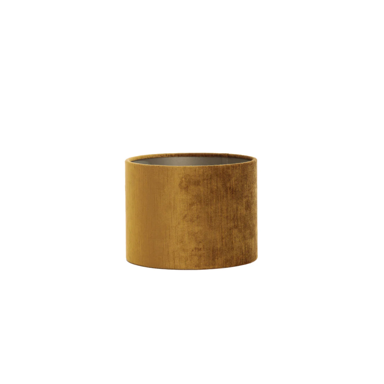 Pantalla de lámpara de terciopelo color oro para decoración Light & Living Gemstone