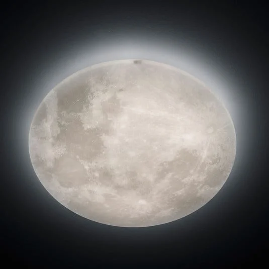 Lámpara LED de techo Lunar mando a distancia 60cm