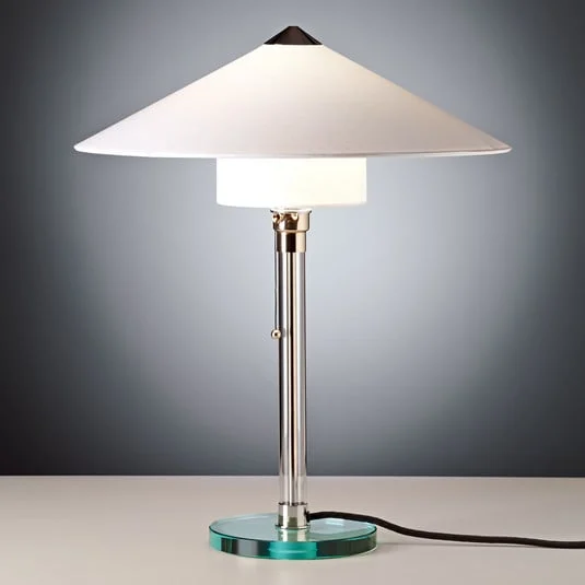 TECNOLUMEN Wagenfeld lámpara de mesa WG27