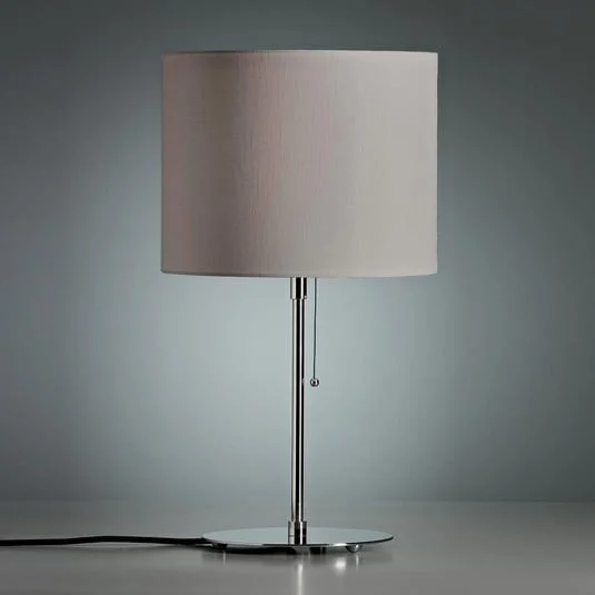 TECNOLUMEN Walter Schnepel, lámpara de mesa gris