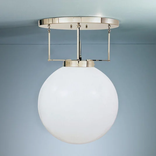 Lámpara de techo de latón estilo Bauhaus 40 cm
