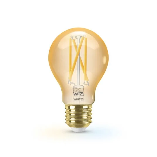 bombilla LED WiZ A60 Wi-Fi E27 7 W ámbar CCT