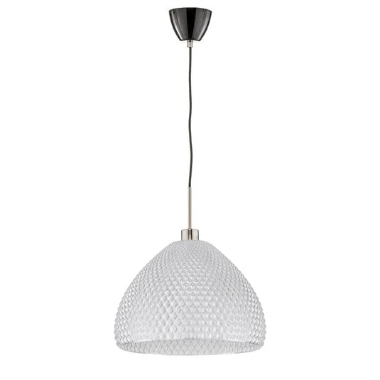 Colgante Diamant Bowl bioplástico, cristalino
