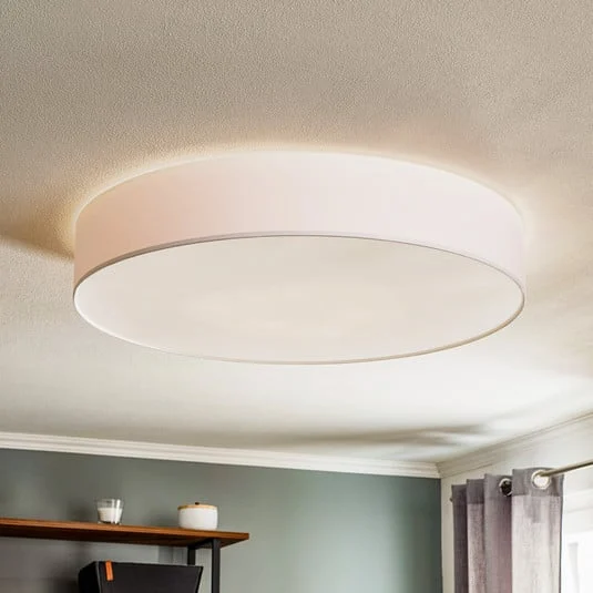 Plafón Rondo, blanco Ø 80 cm