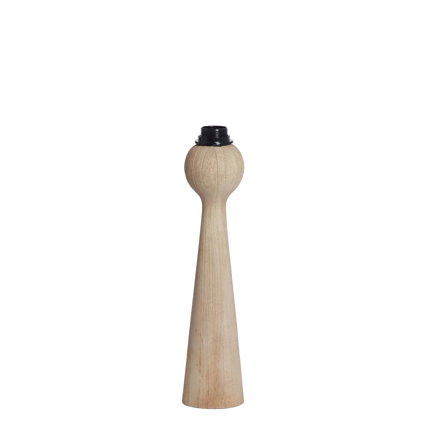 Portalampar de madera en forma de cono Light & Living Festina