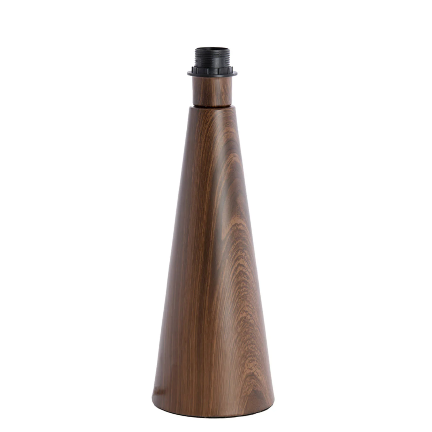 Base cónica de madera con estilo Light & Living Dinan
