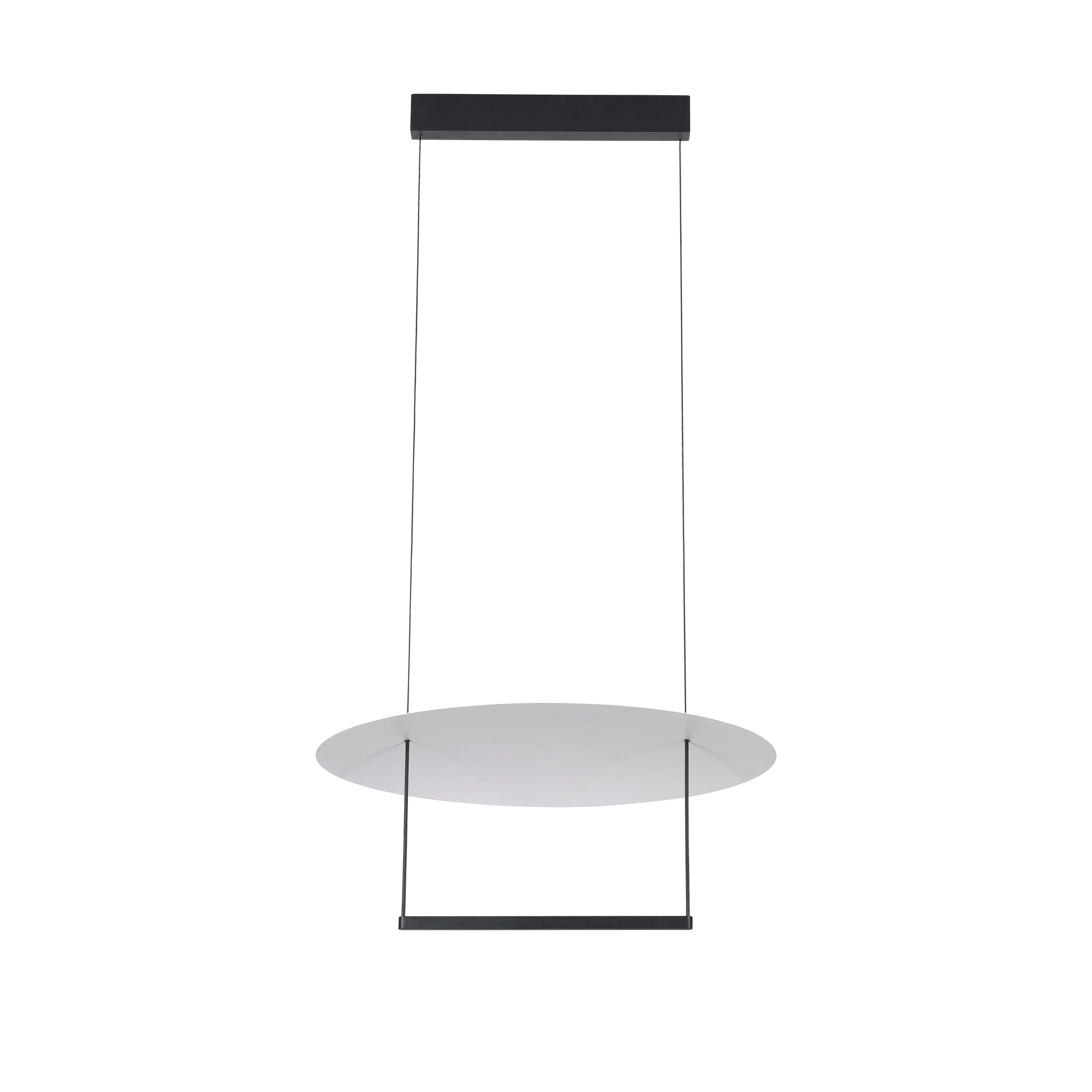 Lámpara de techo Mantra Sun ii LED negro 3000K regulable IP20 Ø60cm 9423