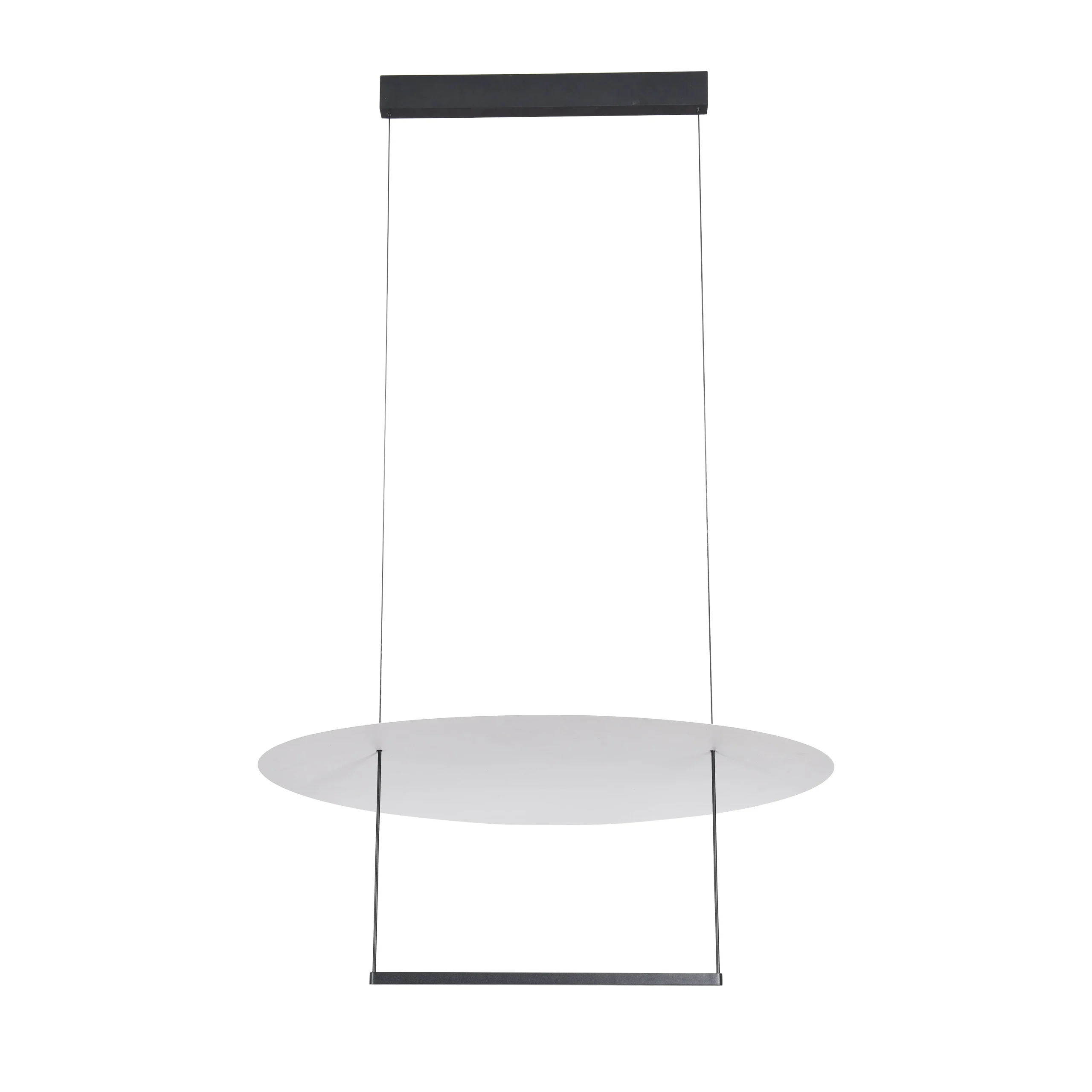 Lámpara de techo Mantra Sun ii LED negro 3000K regulable IP20 Ø80cm 9424
