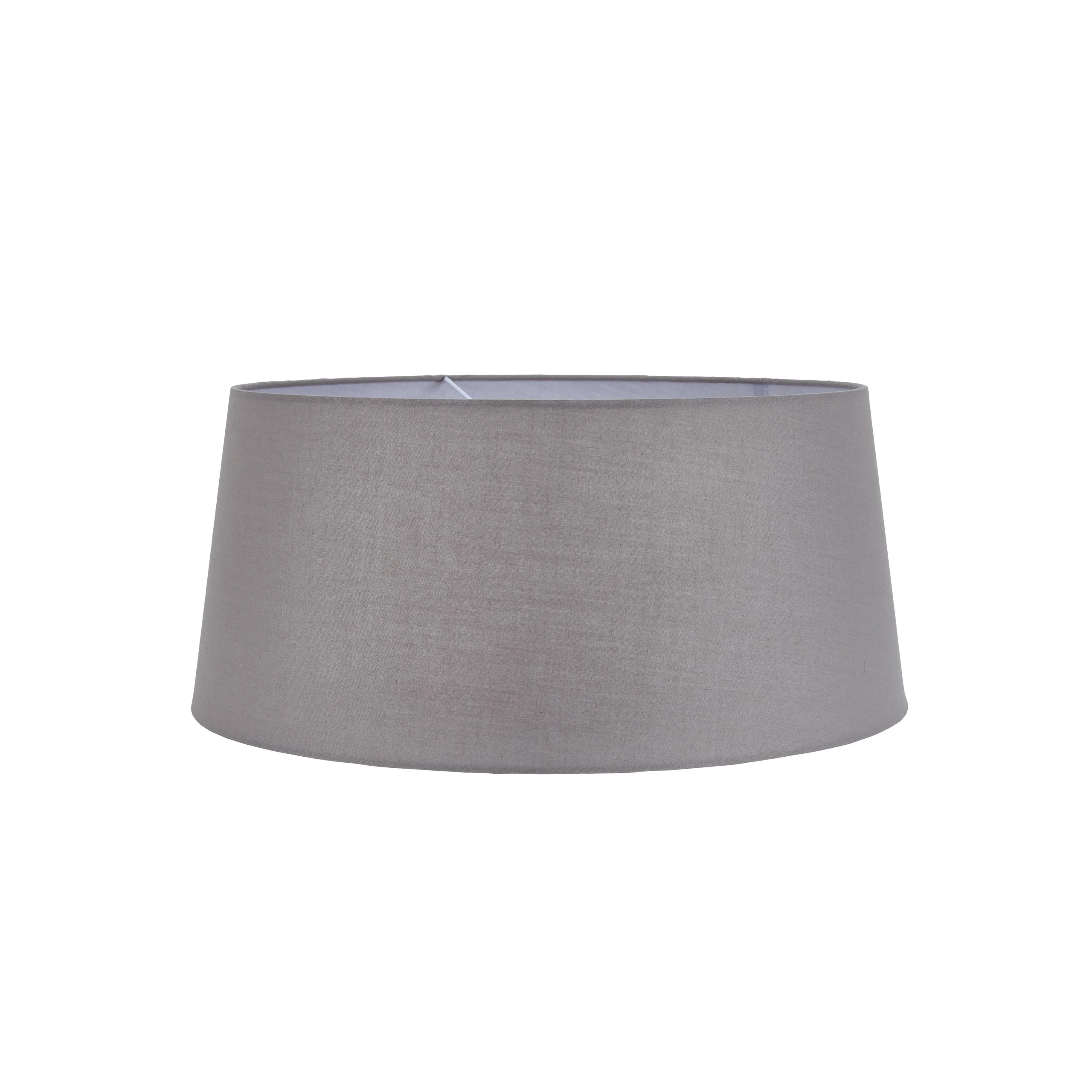 Pantalla para lámpara de pie Mantra Ruti-ricca tela gris IP20 Ø22cm 9448