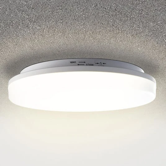 Plafón LED Pronto, redondo, con detector de movimiento