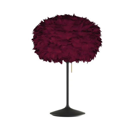 UMAGE Eos mini lámpara de mesa rojo/negro
