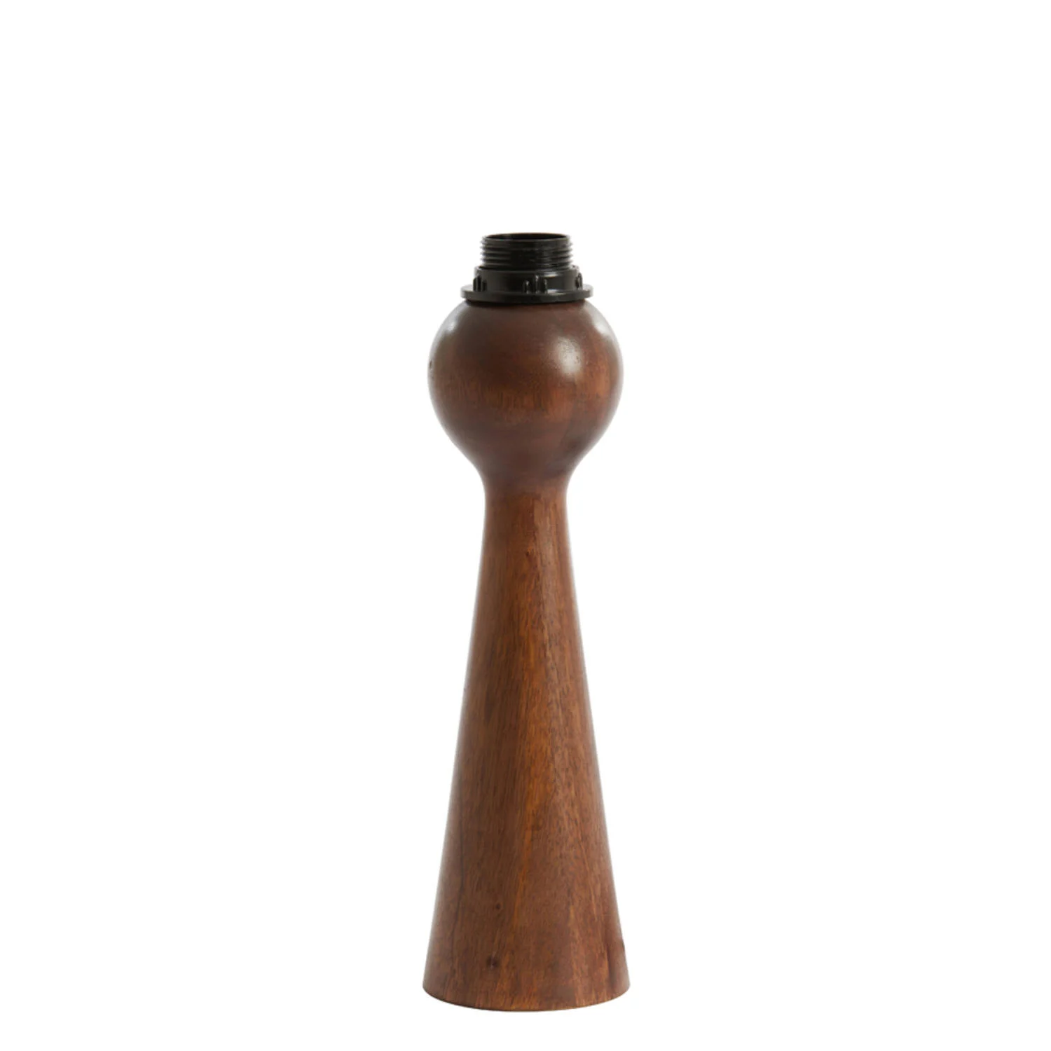 Base de lámpara de madera con forma esbelta Light & Living Festina