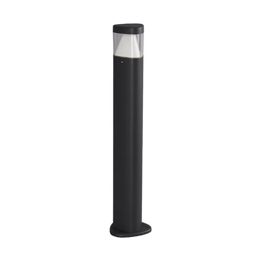Lámpara LED para jardín Milou H50 gris oscuro - Lucande