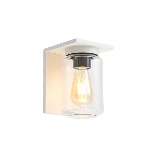Semka Exterior Aplique de Pared White - Lucande