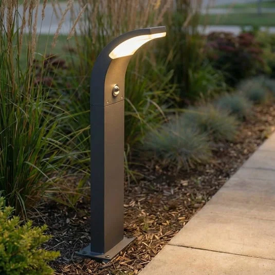 Timm Lámpara para Jardín w/Sensor Graphite - Lucande