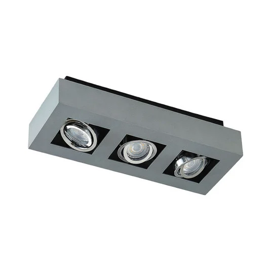 Vince 3 Lámpara de Techo Silvergrey - Arcchio