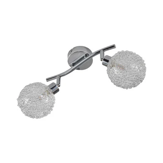 Ticino 2 Lámpara de Techo Silver/Chrome - Lindby