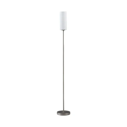 Vinsta Lámpara de Pie Opal White/Satin Nickel - Lindby