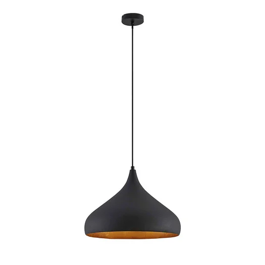 Lunus Lámpara Colgante Black/Gold - Arcchio