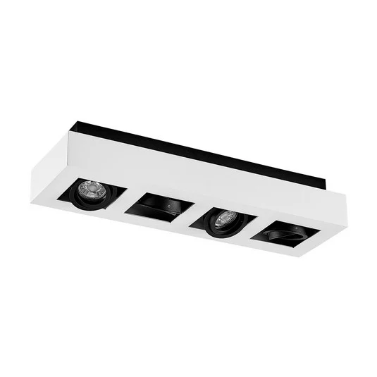 Vince 4 Lámpara de Techo Blanco/Negro - Arcchio