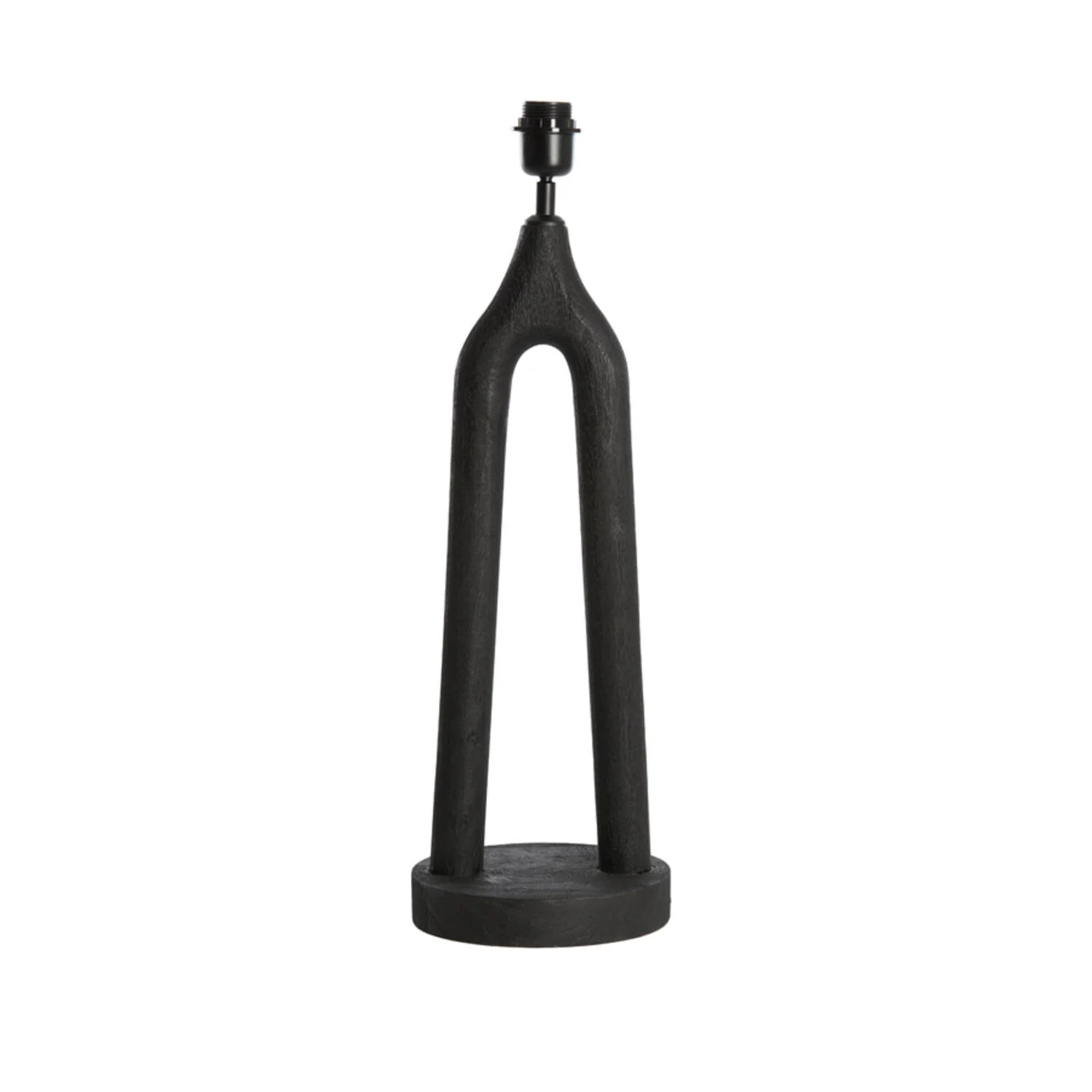 Estructura de madera negra para lámpara de mesa Light & Living Xitta