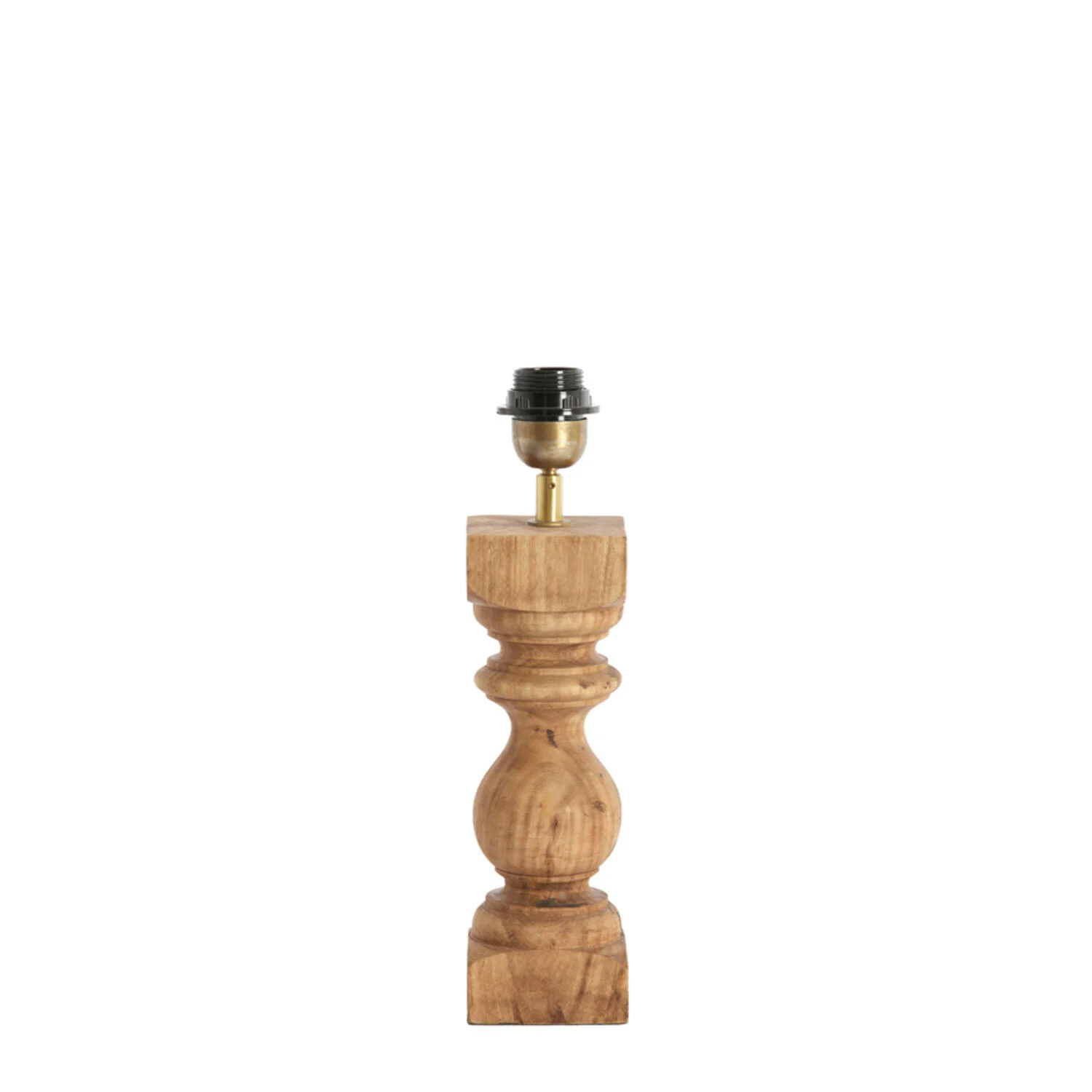 Base de lámpara de madera decorativa Light & Living Cumani