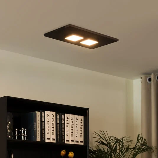 Lucande Esteria plafón, 2 luces