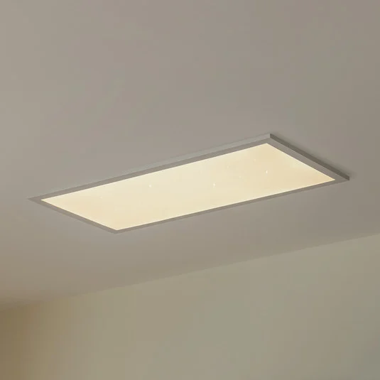 Panel LED Lindby Kenma, CCT, 29,6 cm x 59,6 cm