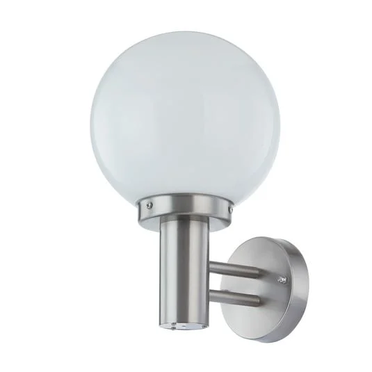 Nada Aplique Exterior Stainless Steel - Lindby