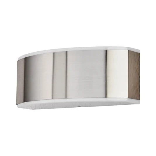 Pacon Aplique de Pared Stainless Steel - Lindby