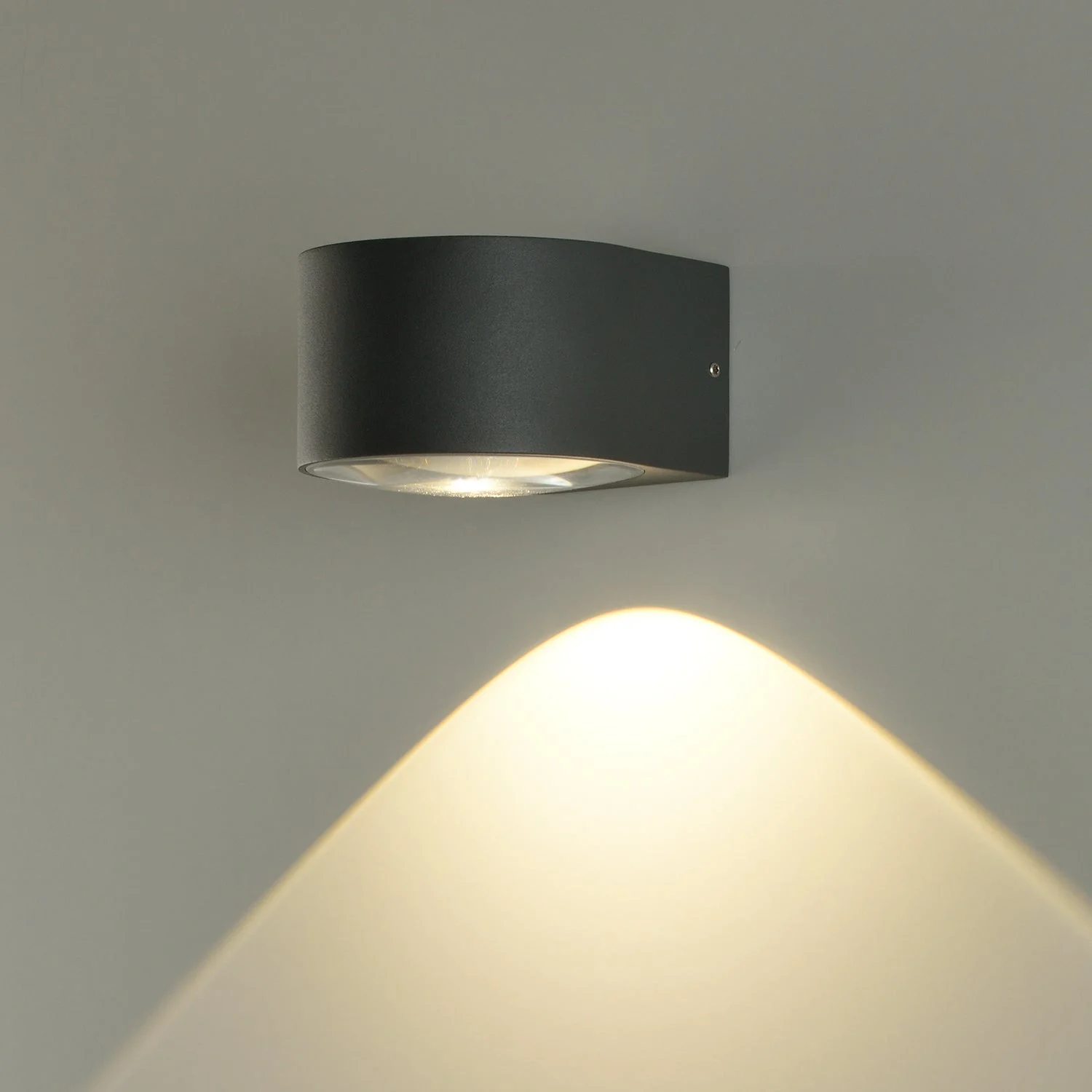ACB Ania Aplique LED antracita texturado 3000K IP65 A2060000GR
