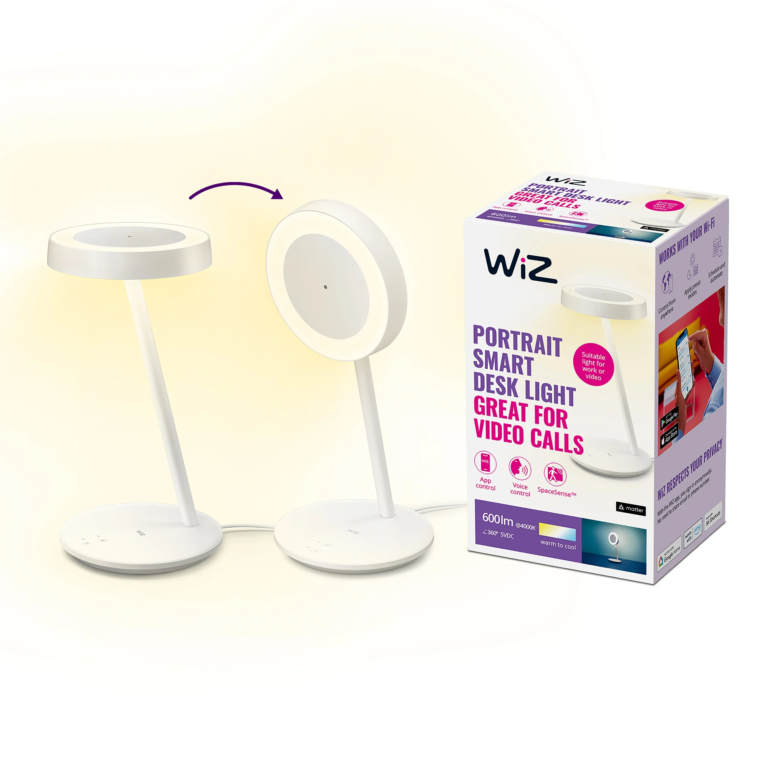 WiZ Flexo 10W 600lm 87201