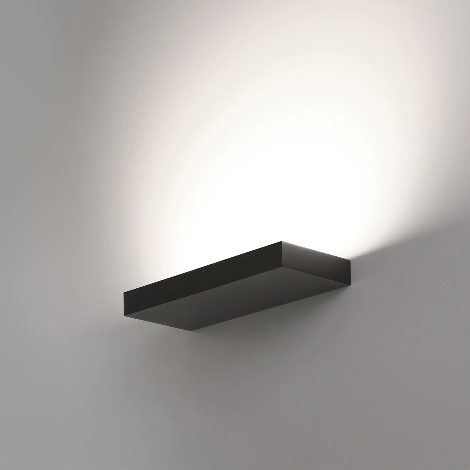 Lámpara de pared aplique ACB Brick negro texturado A3972172N