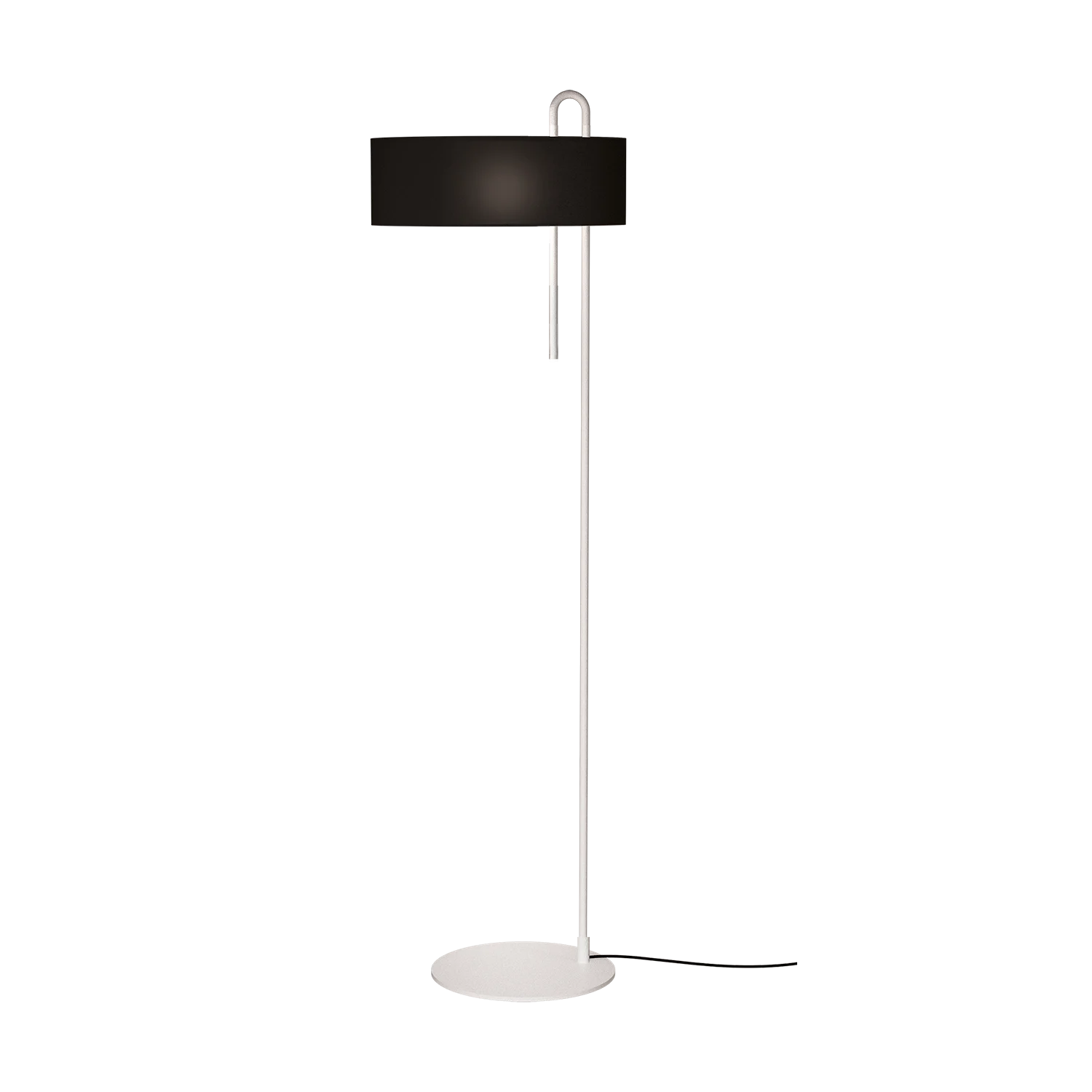 ACB Clip Lámpara de pie LED blanco/negro E27 H8178081BN