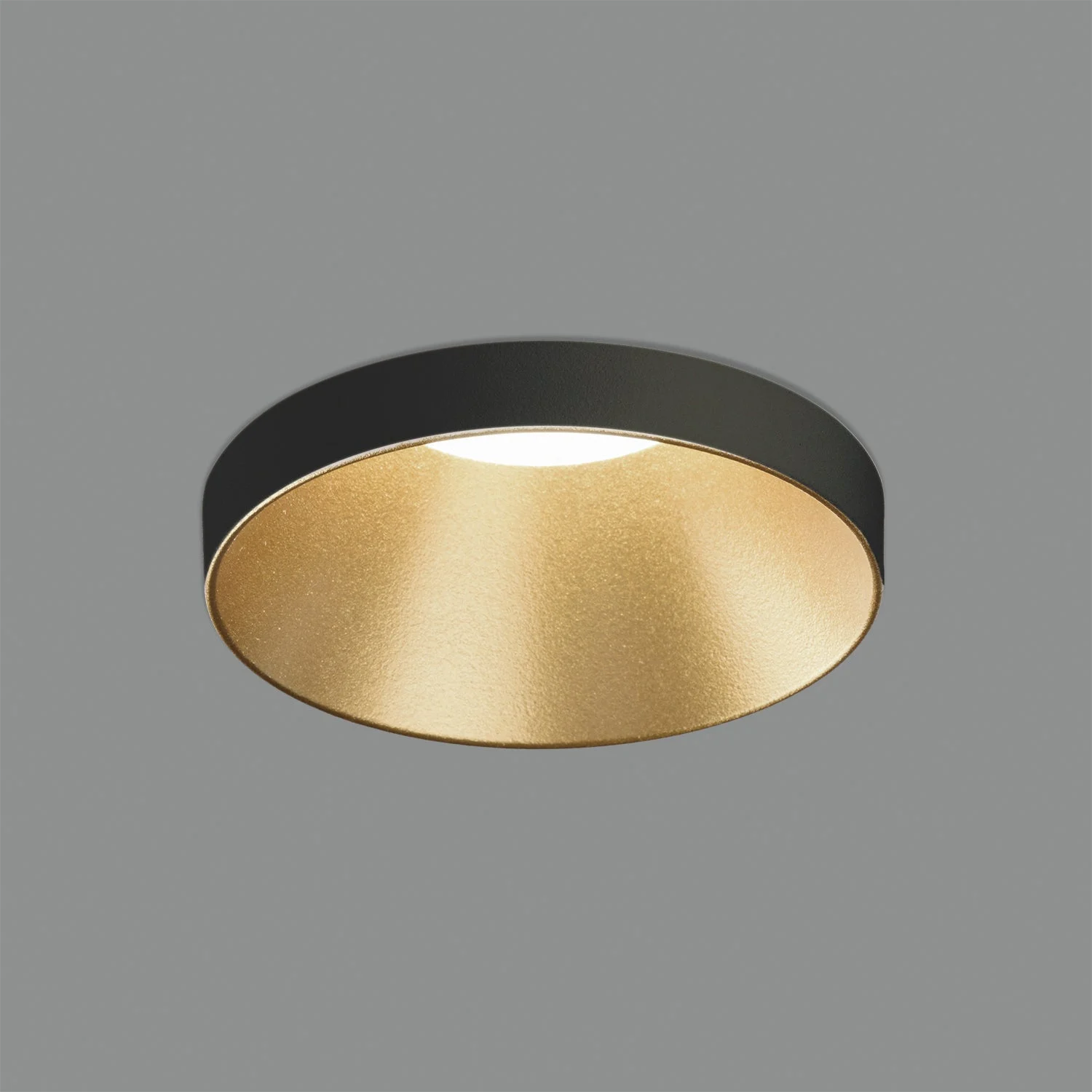ACB Einar Empotrable LED Negro/Oro GU10 8W P35581NOT