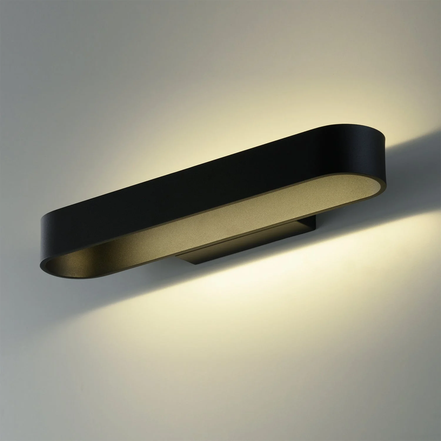 Lámpara de pared aplique ACB Gala negro texturado regulable A3189073NDP