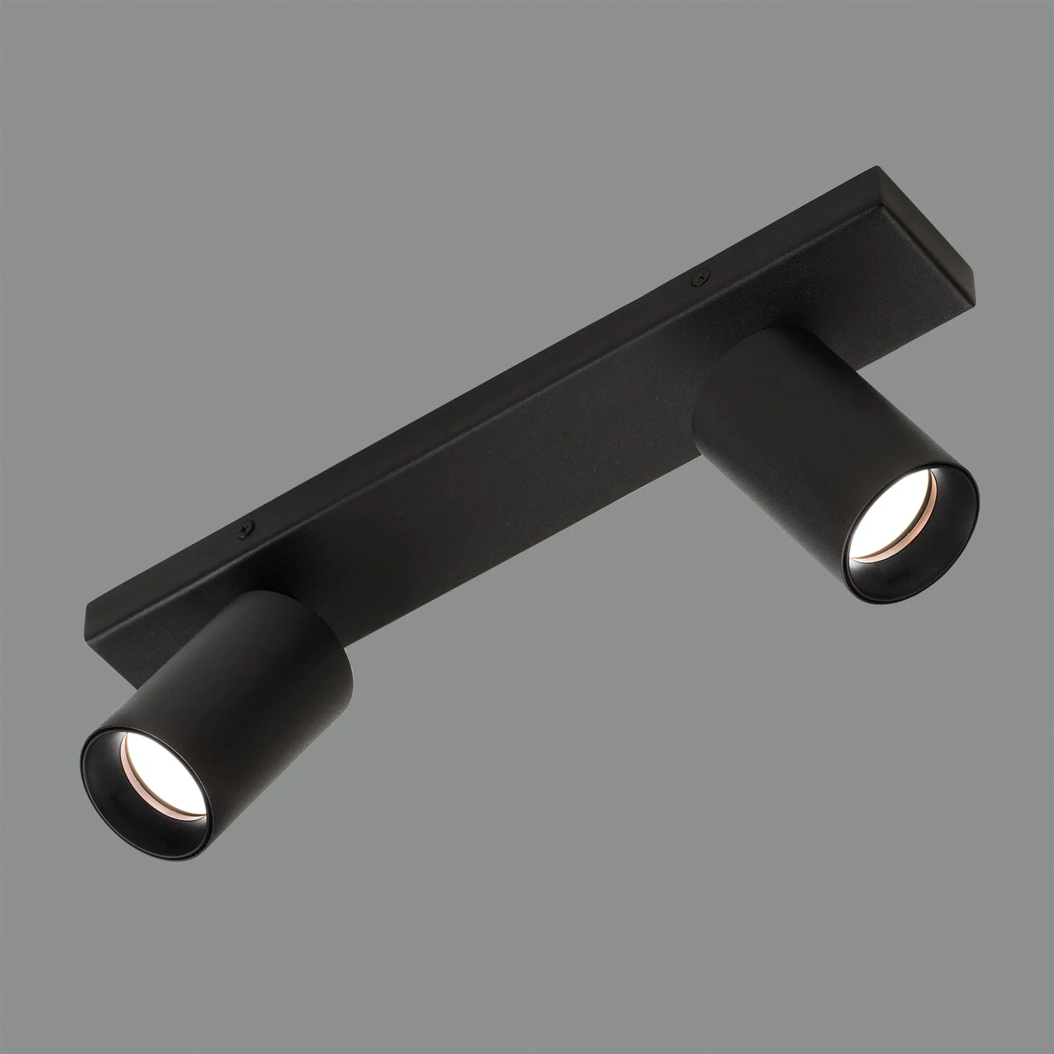 ACB Gina Plafón LED Negro GU10 2x8W Orientable P3874R20N