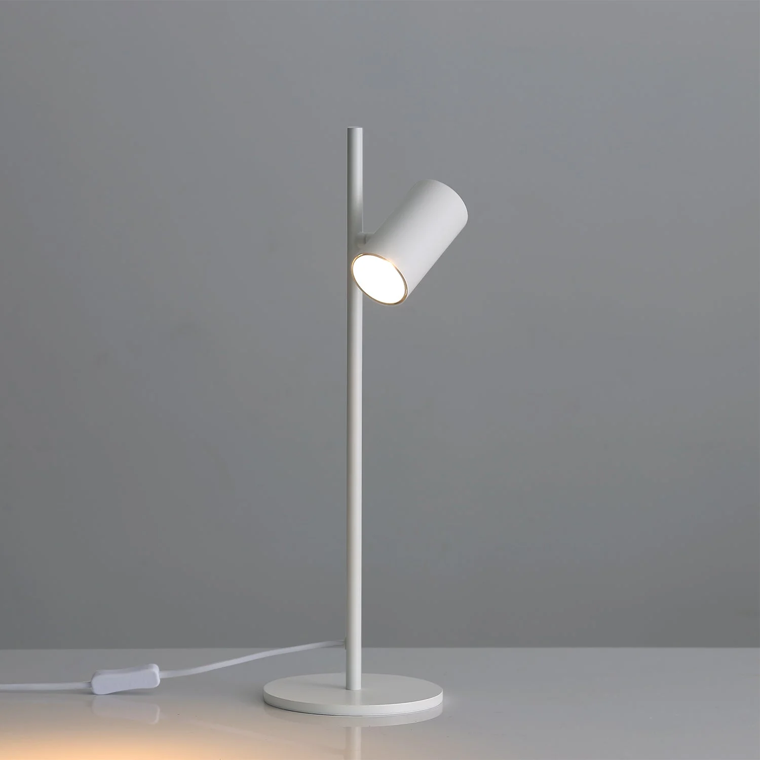 ACB Gina Sobremesa grande LED orientable blanco texturado GU10 8W S3874080B