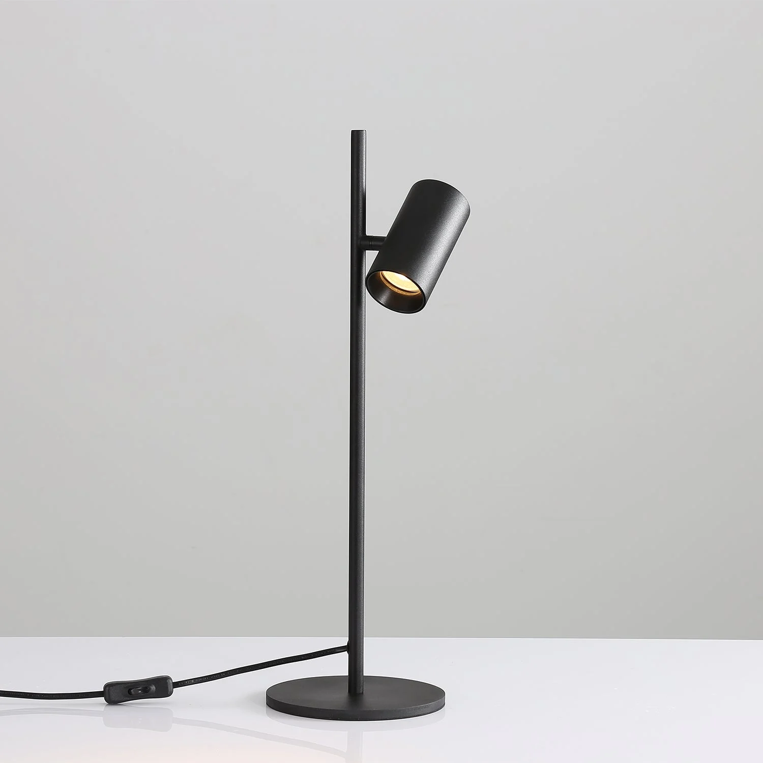 ACB Gina Sobremesa grande LED Negro GU10 8W Orientable S3874080N