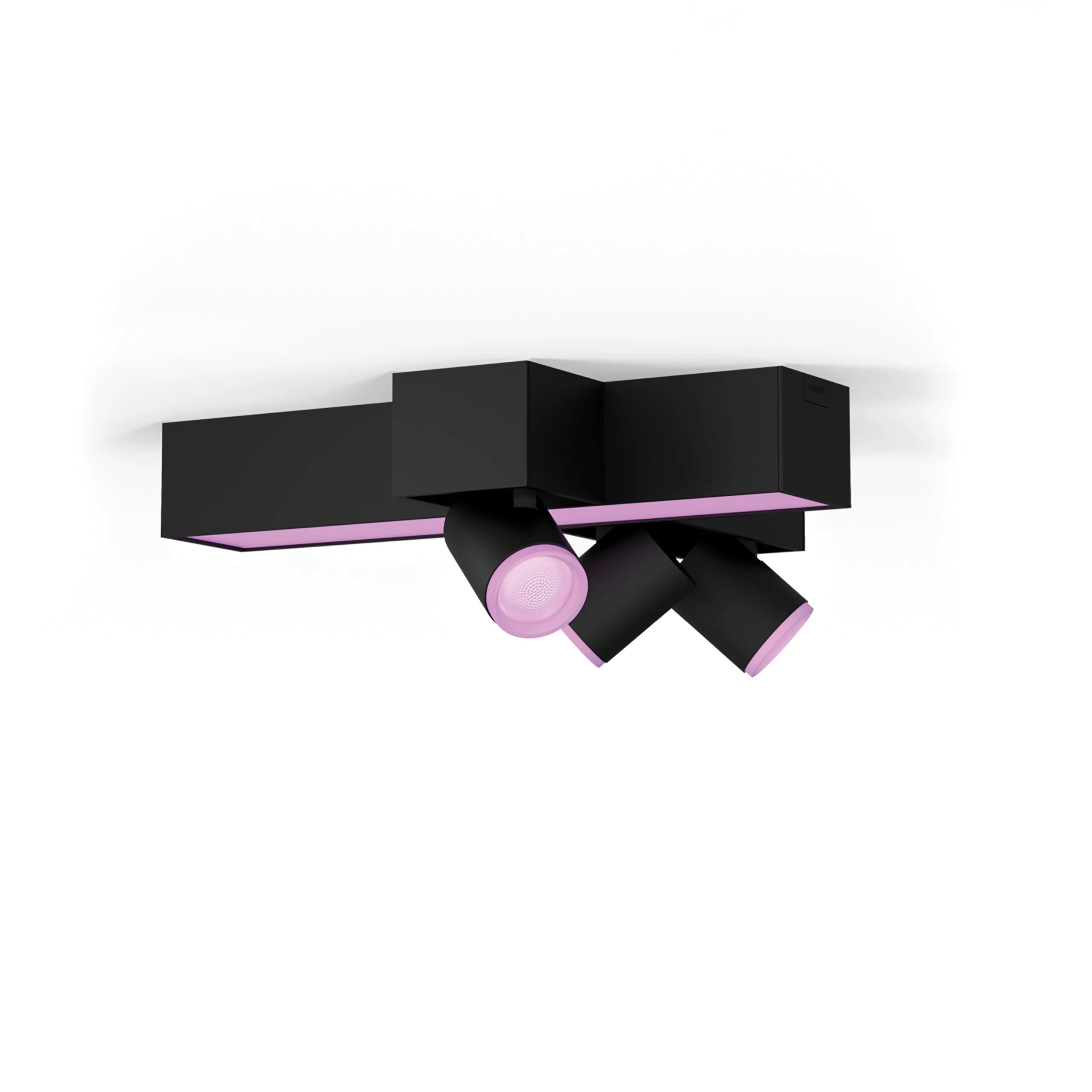 Philips Hue White and Color Ambiance Foco Centris negro RGBW 25W 2960lm 87201