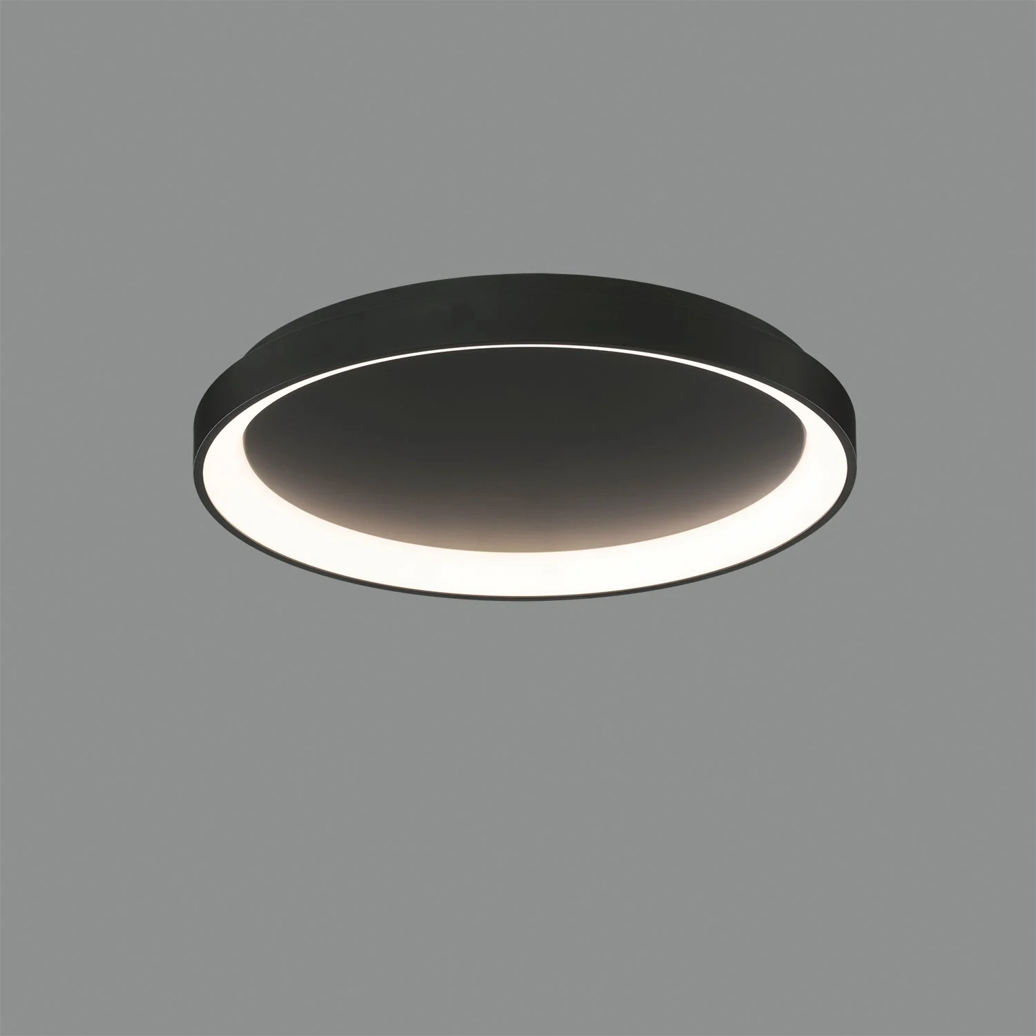 Plafón de techo ACB Grace negro texturado Ø38cm P3848072N