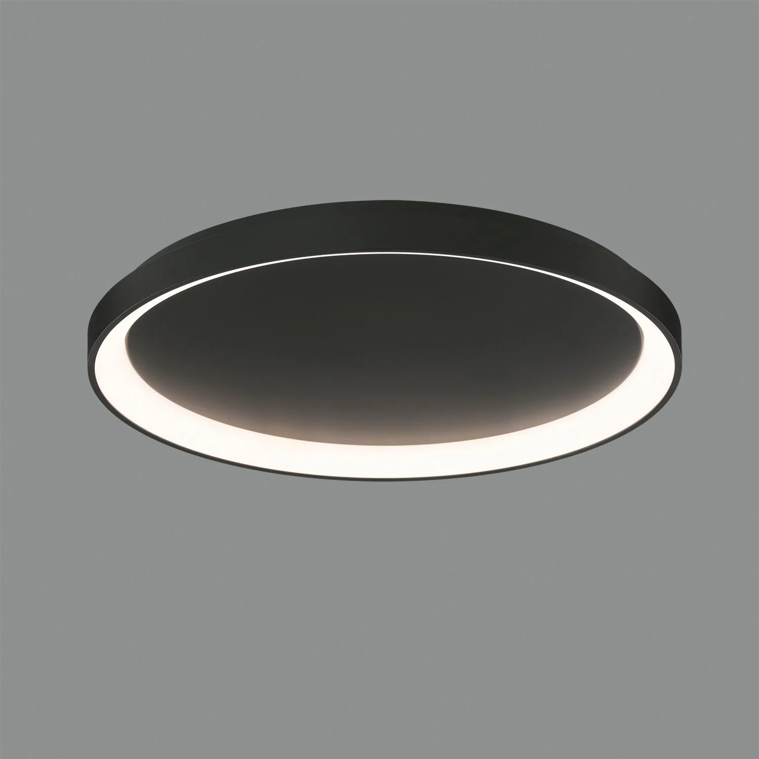 Plafón de techo ACB Grace negro texturado Ø58cm P3848272N