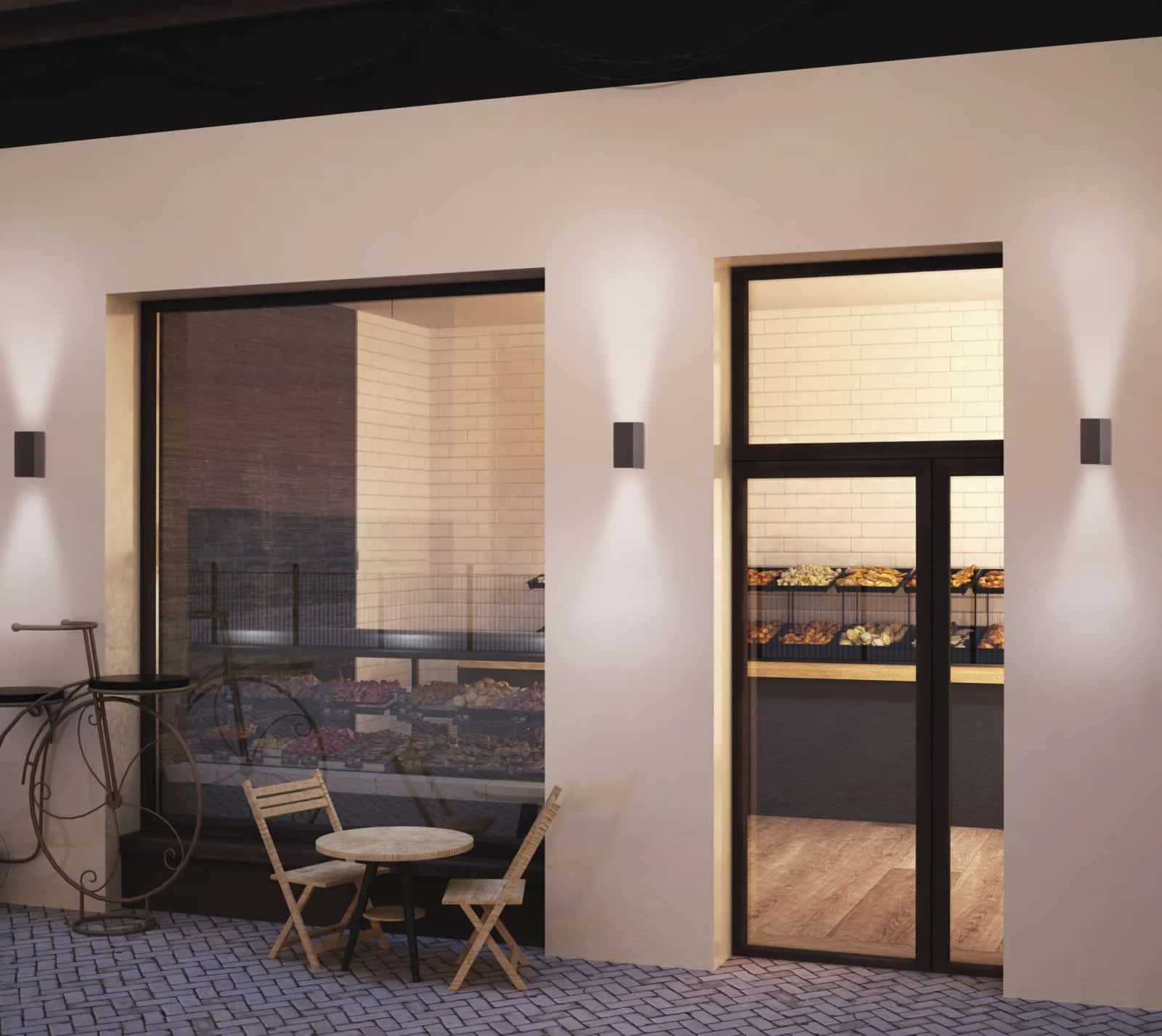 Mantra Kandanchu Lámpara de pared aplique gris oscuro 6514