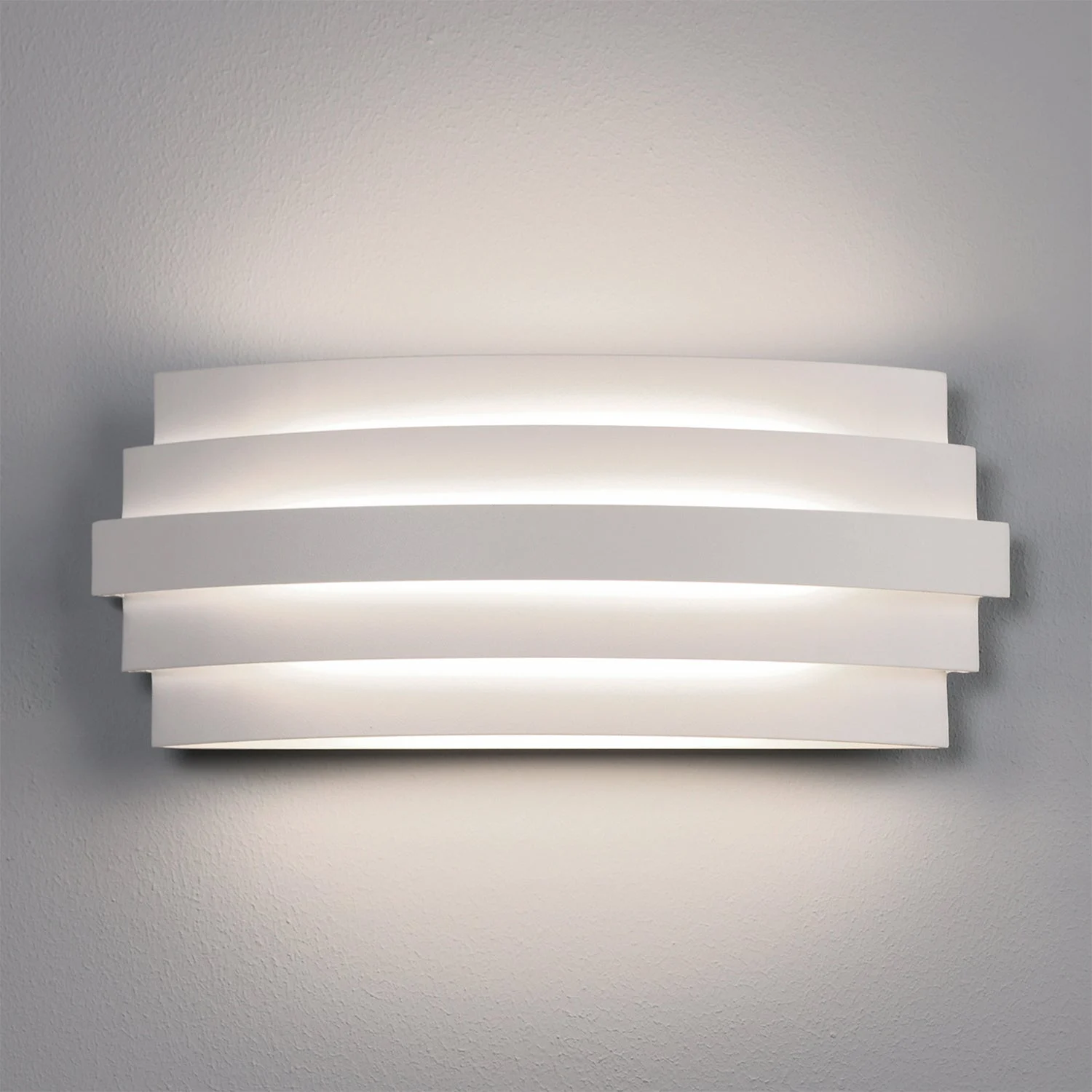 ACB Luxur Aplique LED 20W 2700K-3000K Slide Switch blanco texturado A3840070B