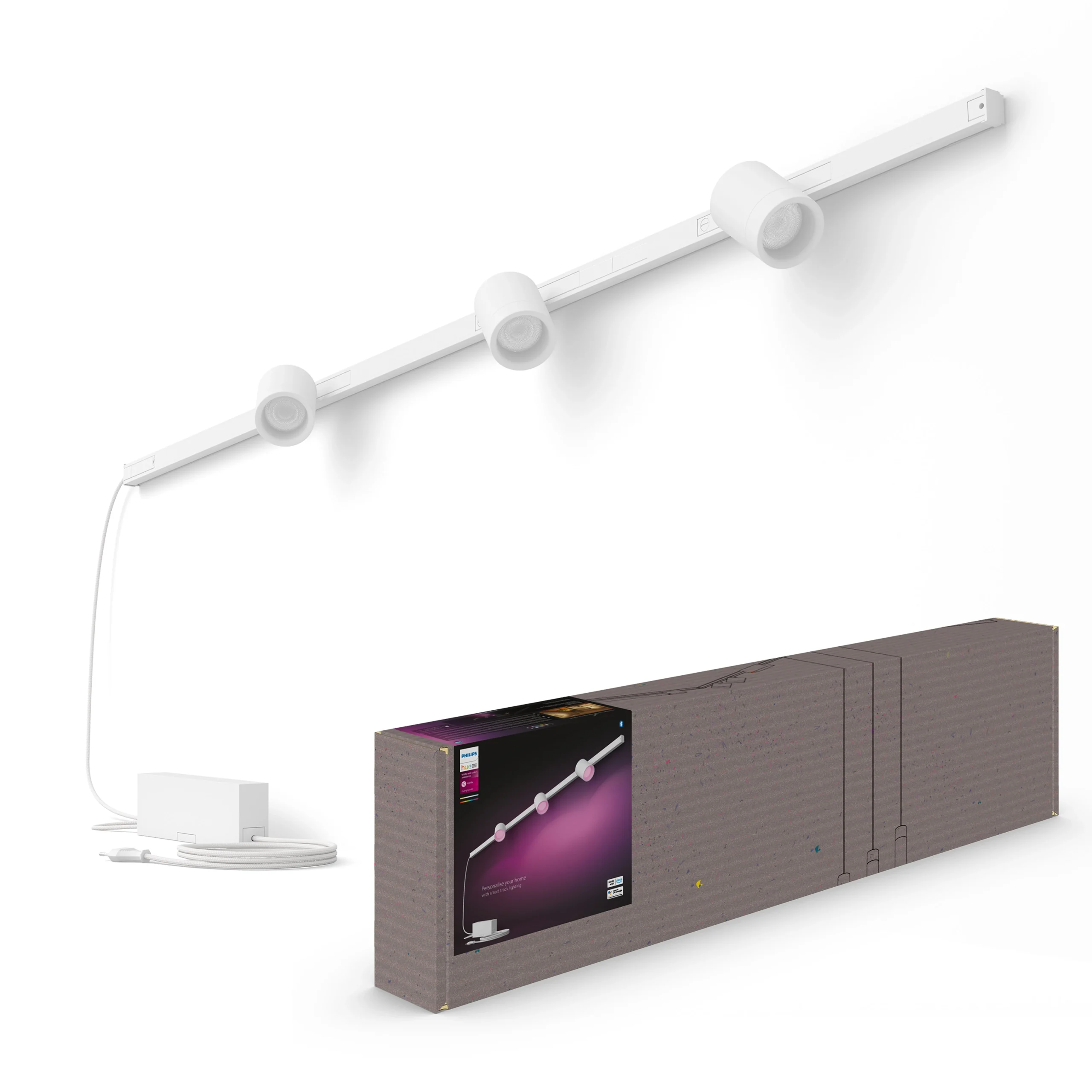 Philips Hue White and Color Ambiance Aplique de pared Perifo blanco RGBW 5W 510lm