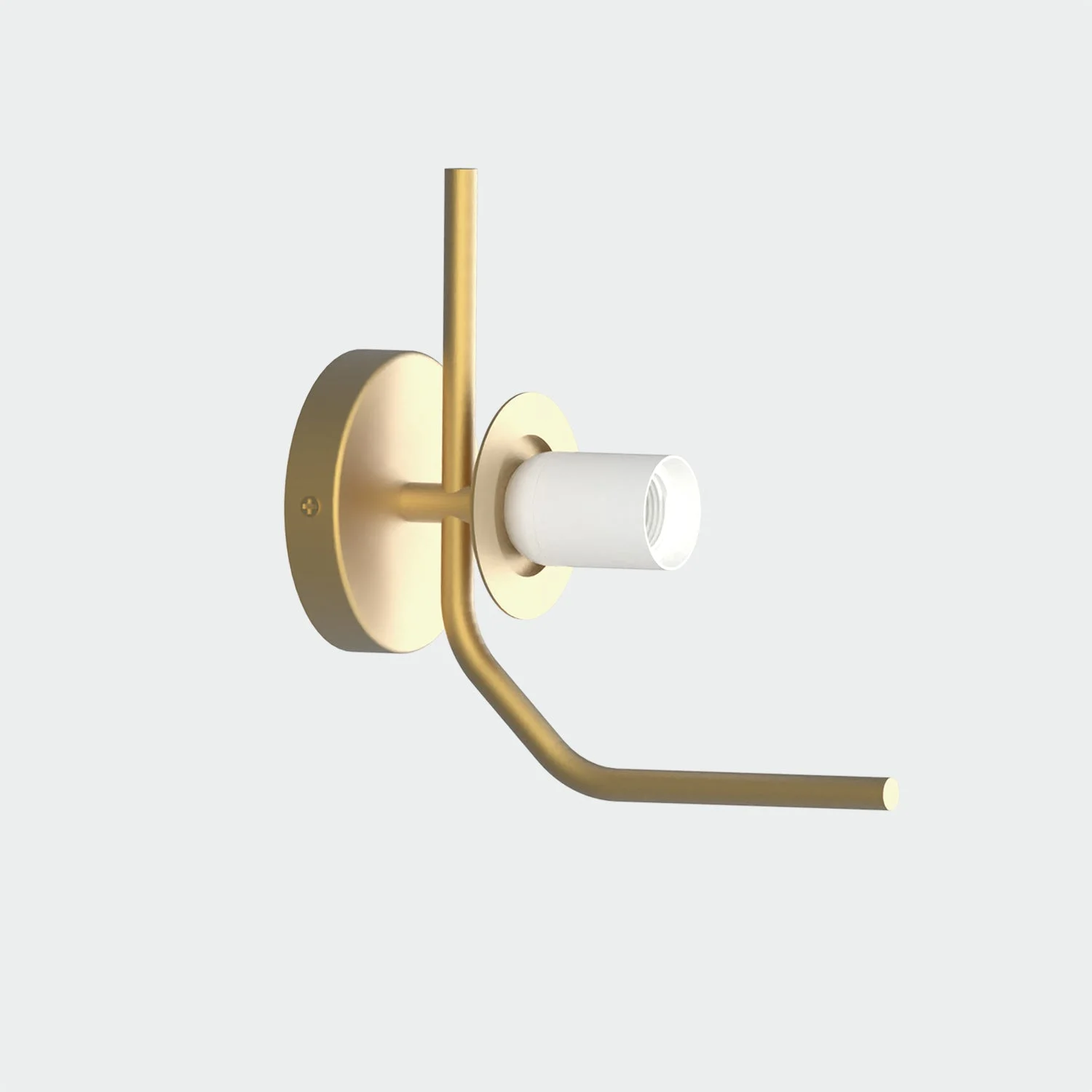 Lámpara de pared aplique ACB Maui LED E27 vidrio oro viejo mate sin tulipa apto A8163082OMSP