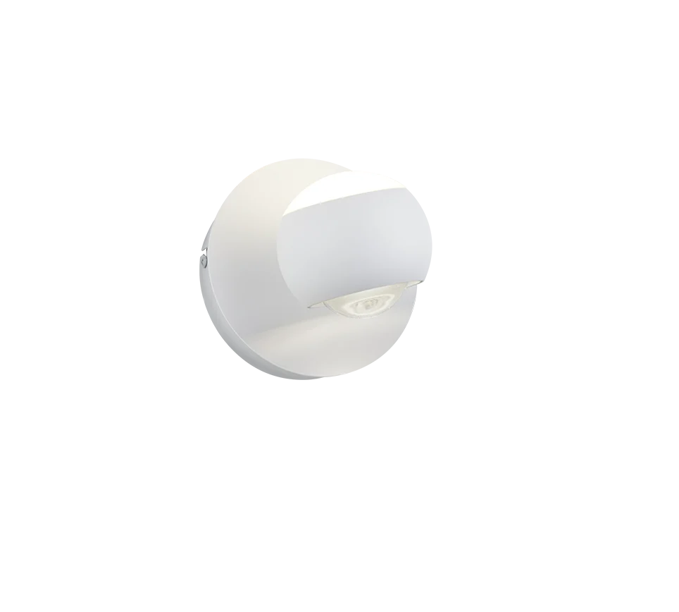Aplique de pared Trio Cannon blanco 40W LED 24441131