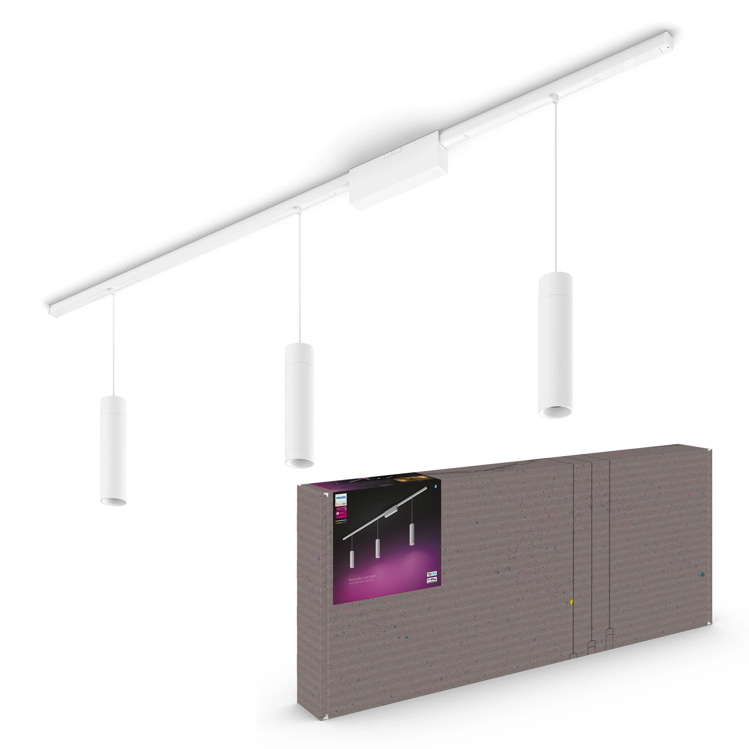 Philips Hue White and Color Ambiance Lámpara colgante Perifo blanco RGBW 5W 8719514